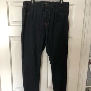 F21+ jeggings